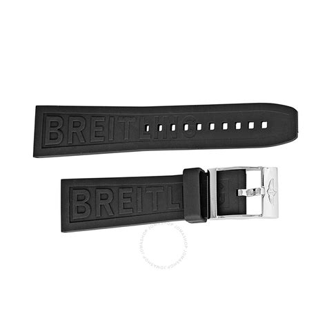 breitling rubber strap 24 20